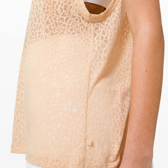 Lululemon All Yours Tank - Boyfriend Cut - City Camo Burnout Pattern - Picture 9 of 11